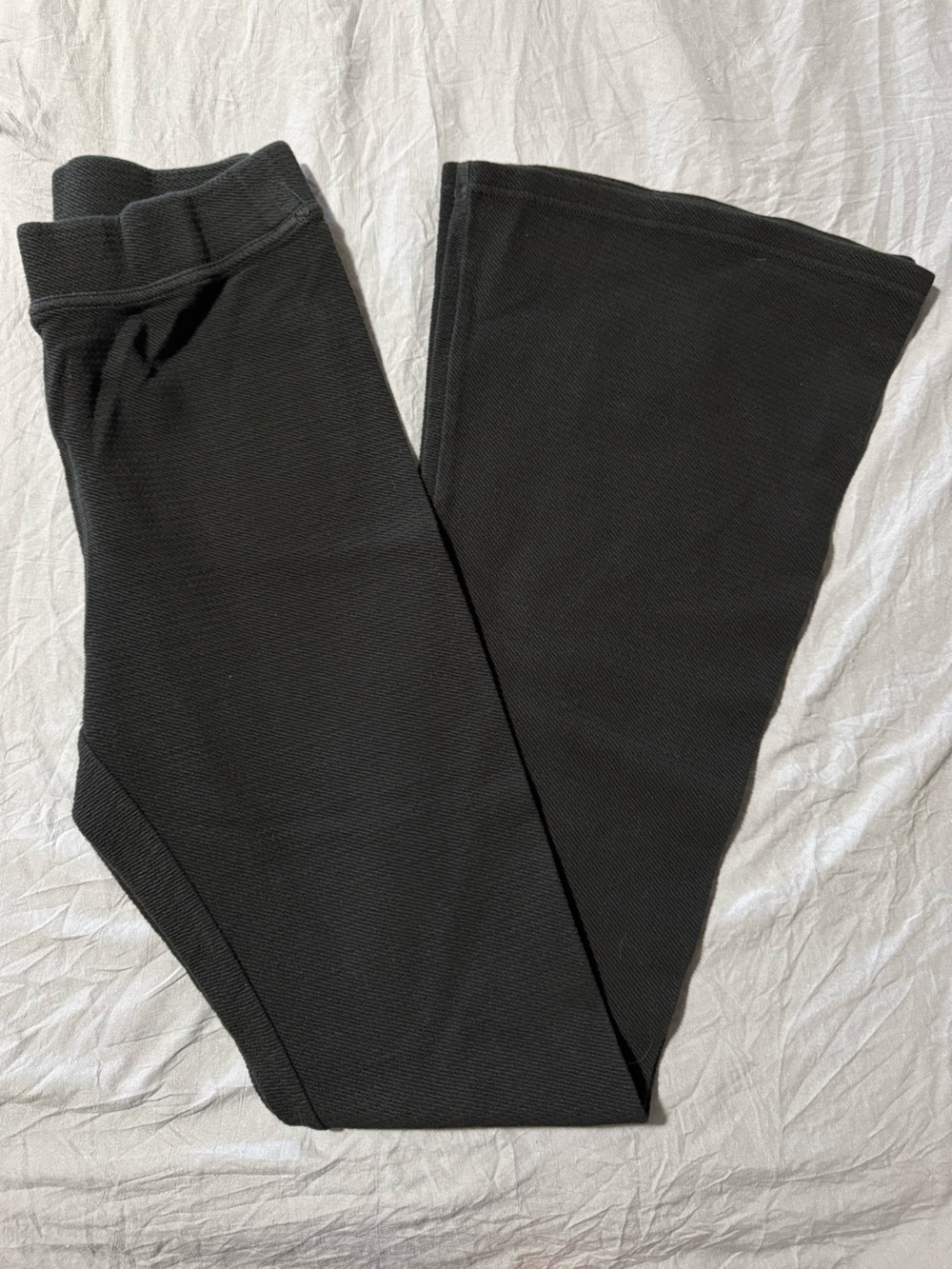 aerie Black Flare Bottoms